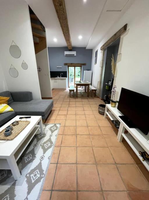 Superbe Appartement Cosy Avec Jardin Nîmes Esterno foto